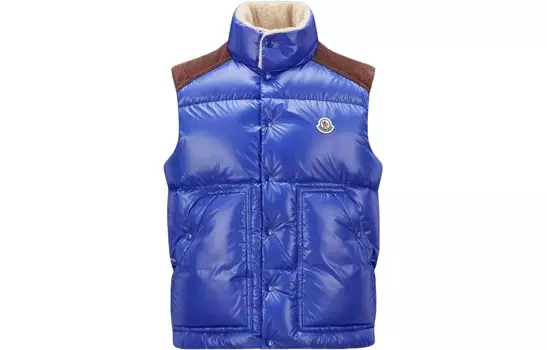 Жилет мужской синий Moncler