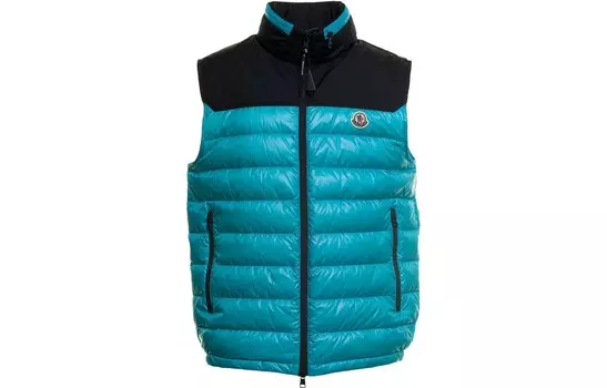 Жилет мужской синий Moncler
