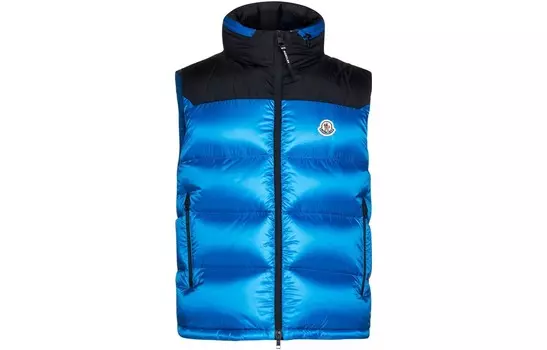 Жилет мужской синий Moncler