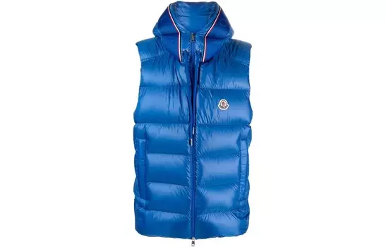 Жилет мужской синий Moncler