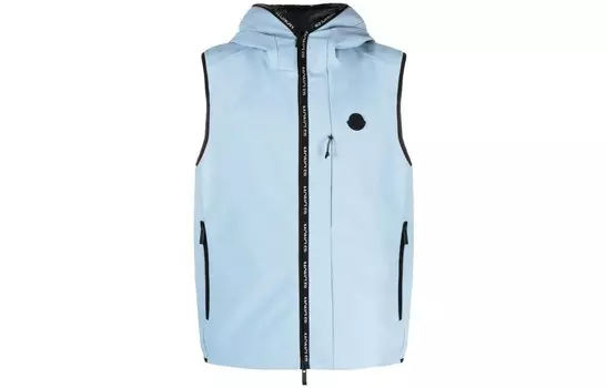 Жилет мужской синий Moncler