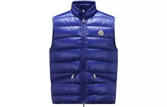 Жилет мужской синий Moncler