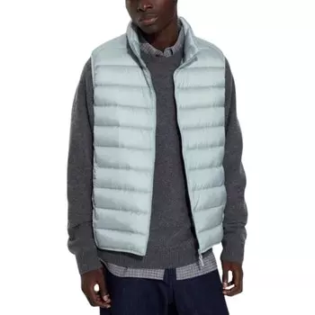 Жилет мужской светло-серый Uniqlo, серый
