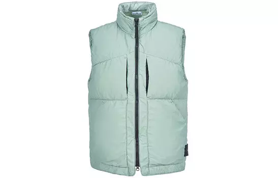 Жилет мужской светло-зеленый Stone Island, светло-зеленый