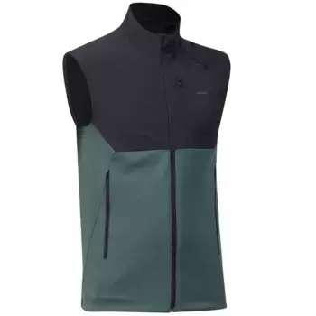Жилет мужской темно-серый зеленый Decathlon