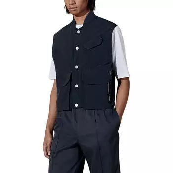 Жилет мужской темно-синий Hermes, синий