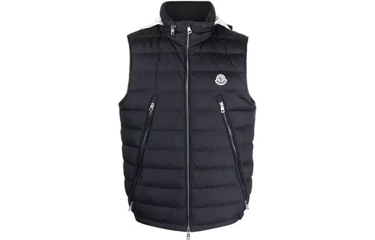 Жилет мужской темно-синий Moncler