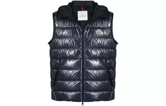Жилет мужской темно-синий Moncler