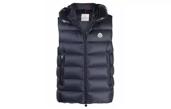 Жилет мужской темно-синий Moncler