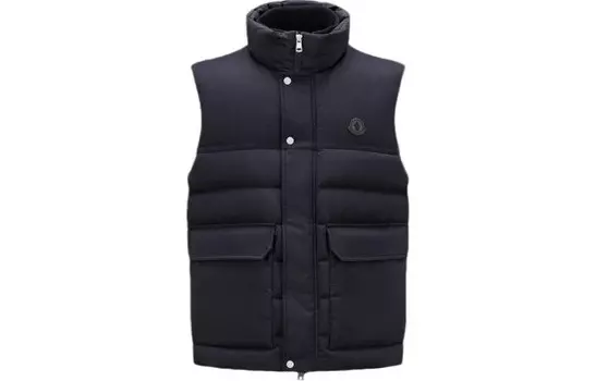 Жилет мужской темно-синий Moncler