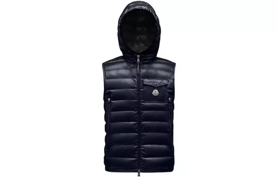 Жилет мужской темно-синий Moncler