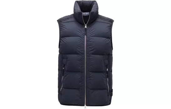 Жилет мужской темно-синий Stone Island, синий