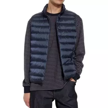 Жилет мужской темно-синий Uniqlo, темно-синий