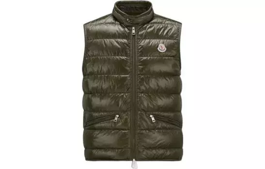 Жилет мужской темно-зеленый Moncler