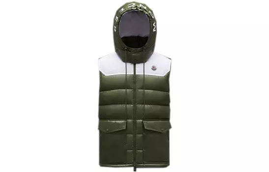 Жилет мужской темно-зеленый Moncler