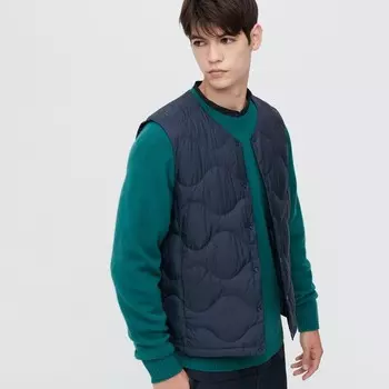 Жилет мужской Uniqlo, 69 синий