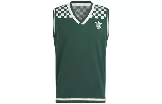 Жилет мужской зеленый Adidas Originals, зеленый