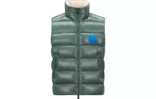 Жилет мужской зеленый Moncler