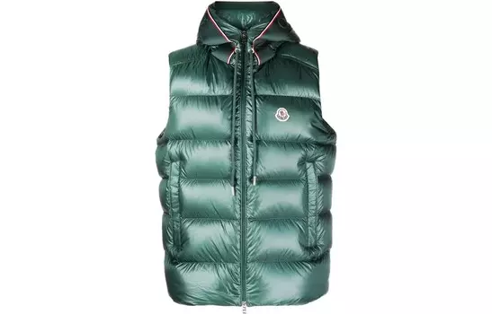 Жилет мужской зеленый Moncler