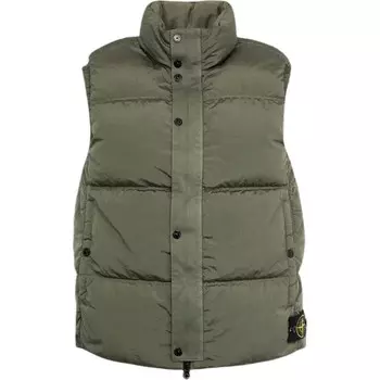 Жилет мужской зеленый Stone Island