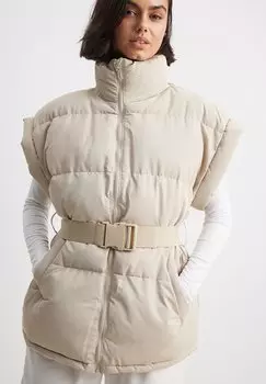 Жилет NA-KD, бежевый
