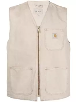 Жилет на молнии Carhartt WIP, бежевый