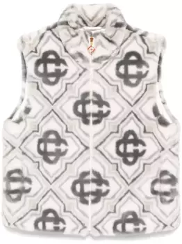 Жилет на молнии CASABLANCA, серый