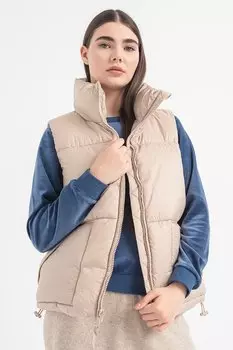 Жилет на молнии Gap, хаки