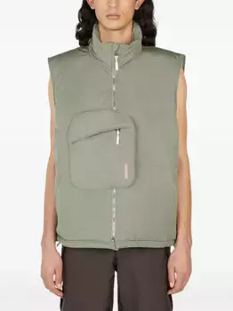 Жилет на молнии Saintwoods, зеленый