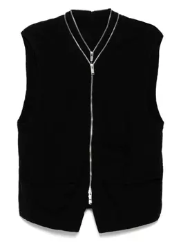 Жилет на молнии Undercover, черный