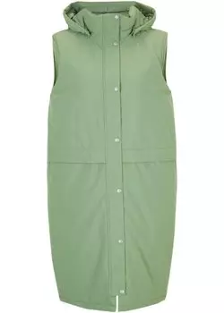 Жилет на подкладке John Baner Jeanswear, зеленый