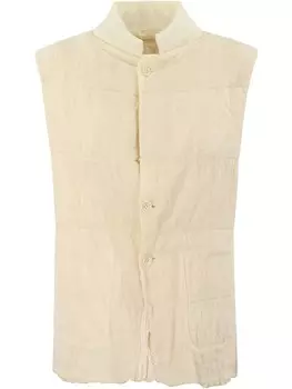 Жилет на пуговицах Comme Des Garons, нейтральный цвет