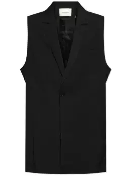 Жилет на пуговицах ENTIRE STUDIOS, черный