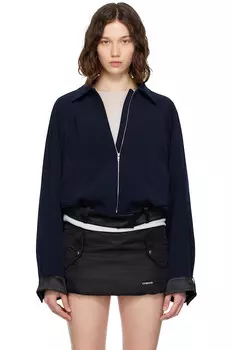 Жилет на талию We11Done, синий