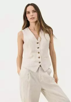 Жилет NADHIA Part Two, бежевый