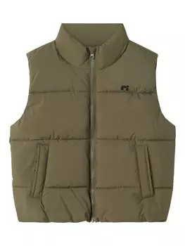 Жилет NAME IT NKMMaket, оливковый