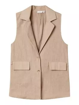 Жилет NAME IT Vest, бежевый