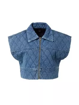 Жилет Nasty Gal, синий деним