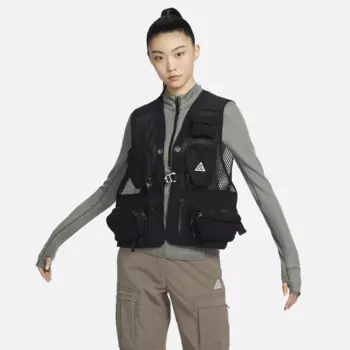 Жилет Nike ACG Vest unisex Buttles, черный/белый