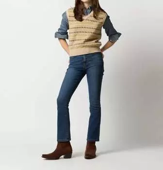 Жилет Noemi бежевого/коричневого/желтого цвета Ann Mashburn