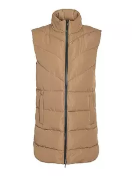 Жилет Noisy may Vest NMDALCON, светло-коричневый