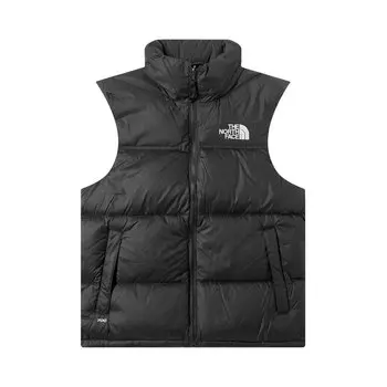 Жилет Nuptse в стиле ретро 1996 года The North Face, черный из переработанного TNF