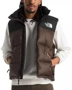 Жилет Nuptse в стиле ретро 1996 года The North Face, коричневый