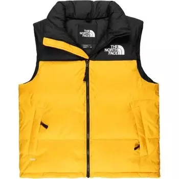 Жилет Nuptse в стиле ретро 1996 The North Face, цвет Gold/Schwarz