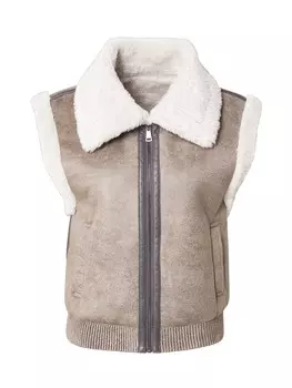 Жилет OAKWOOD Vest DEIRA, серо-коричневый