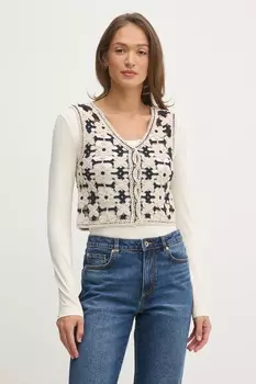 Жилет OLIVIA Pepe Jeans, бежевый