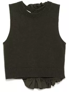 Жилет Olivier Cecilie Bahnsen, зеленый