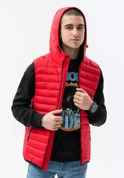 Жилет Ombre, красный