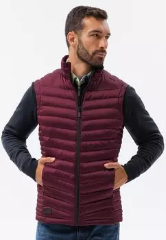 Жилет Ombre, темно-красный