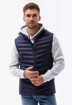 Жилет Ombre, темно-синий